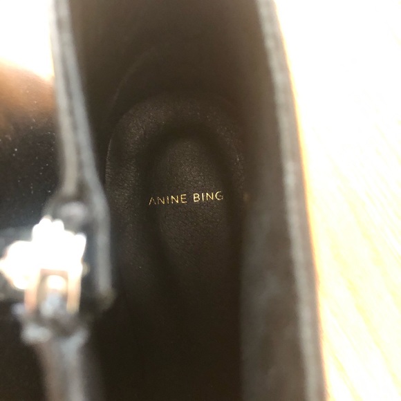 Anine Bing booties black Sz 37 New - Picture 6 of 9